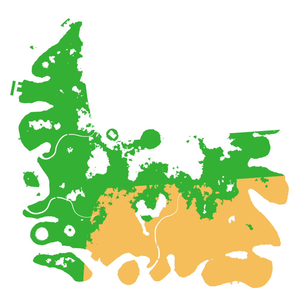 Biome Rust Map: Procedural Map, Size: 4250, Seed: 22420