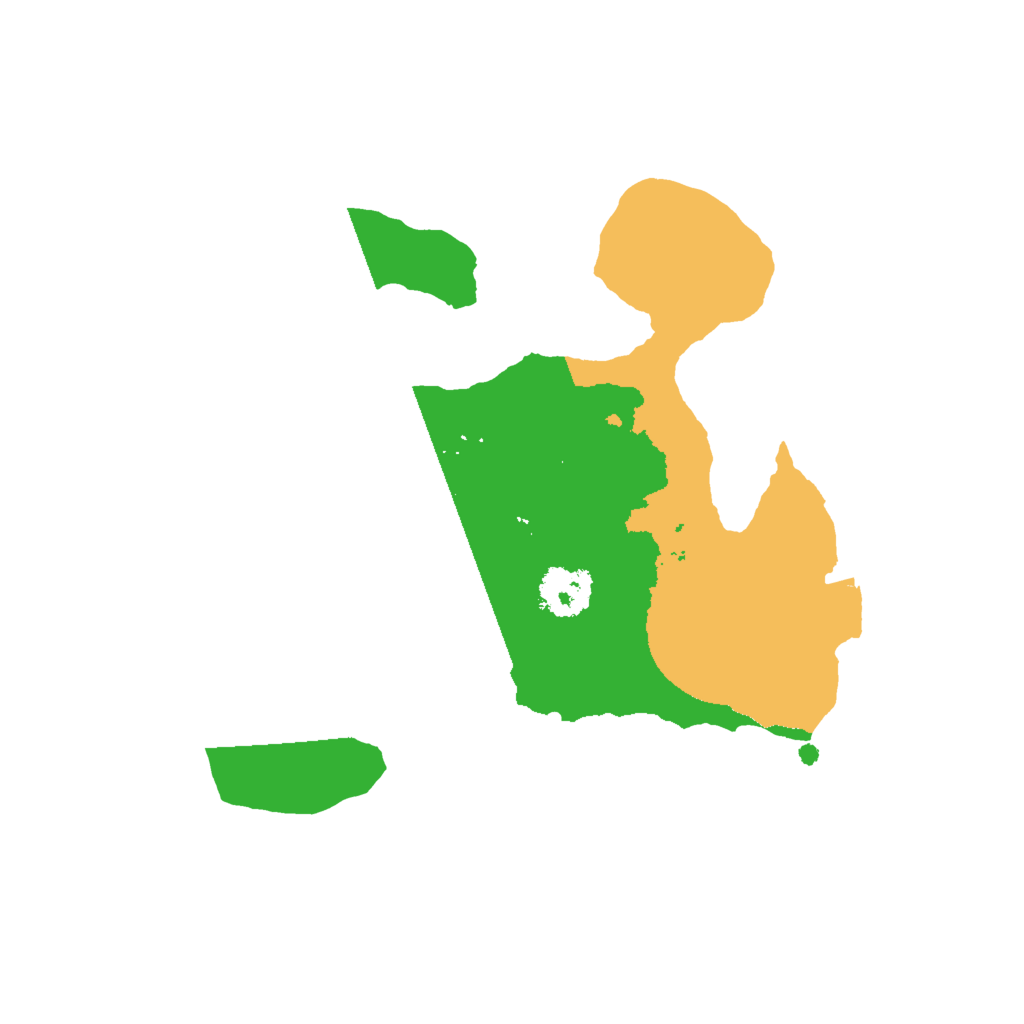 Biome Rust Map: Procedural Map, Size: 2000, Seed: 242014508