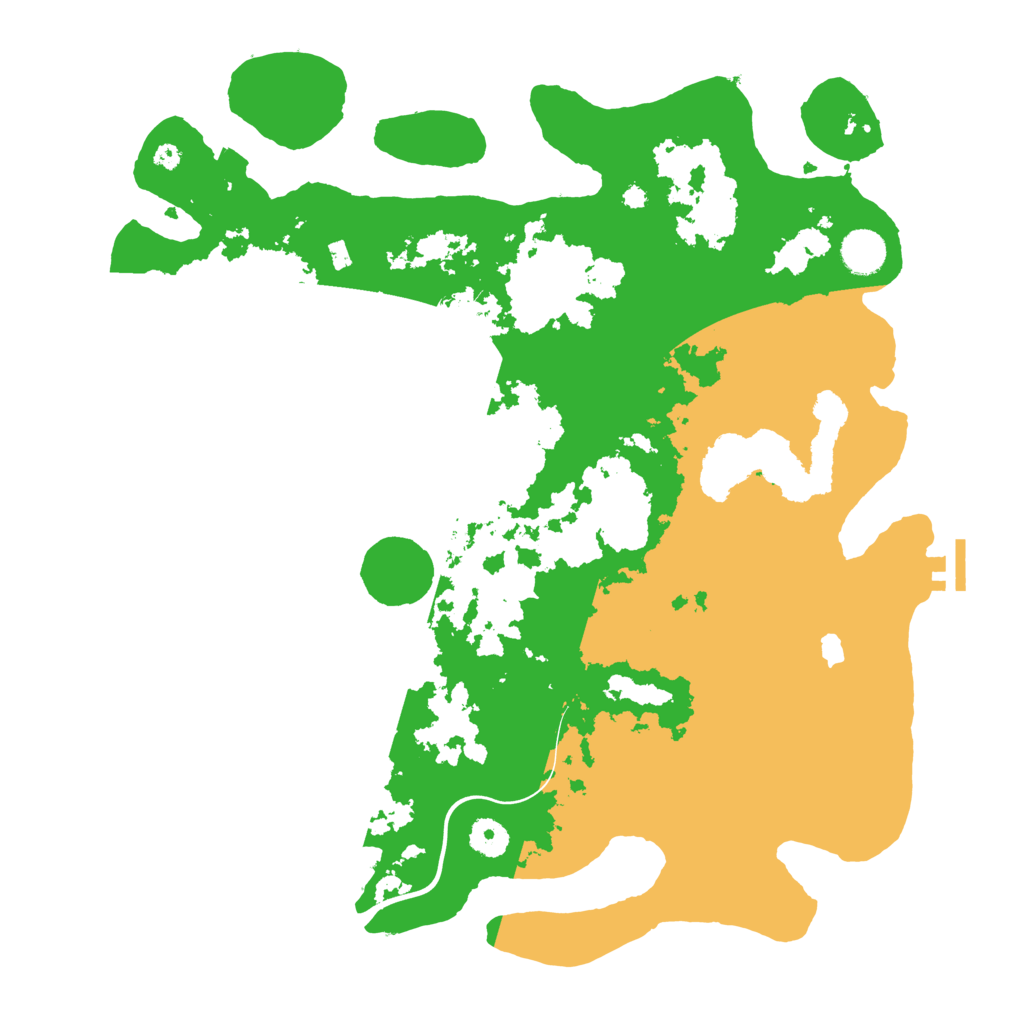 Biome Rust Map: Procedural Map, Size: 4000, Seed: 858536294