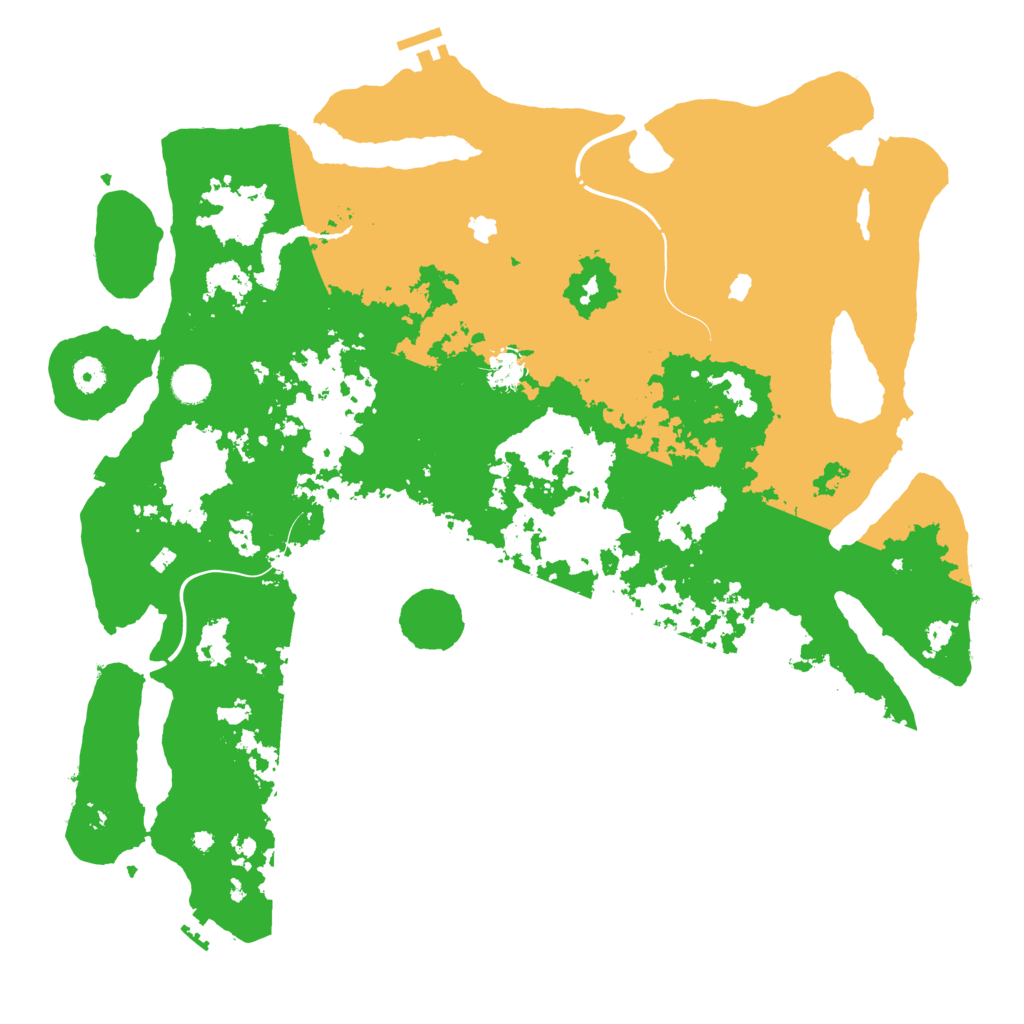 Biome Rust Map: Procedural Map, Size: 4525, Seed: 567678