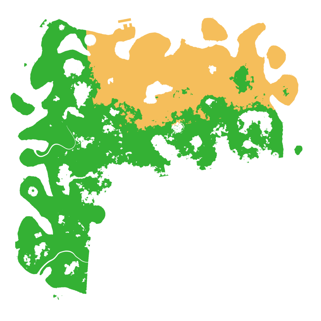 Biome Rust Map: Procedural Map, Size: 5000, Seed: 399573938