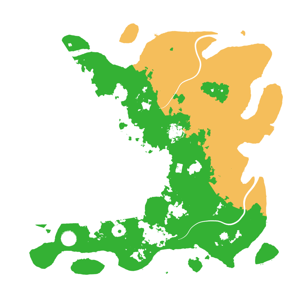 Biome Rust Map: Procedural Map, Size: 3500, Seed: 211753415