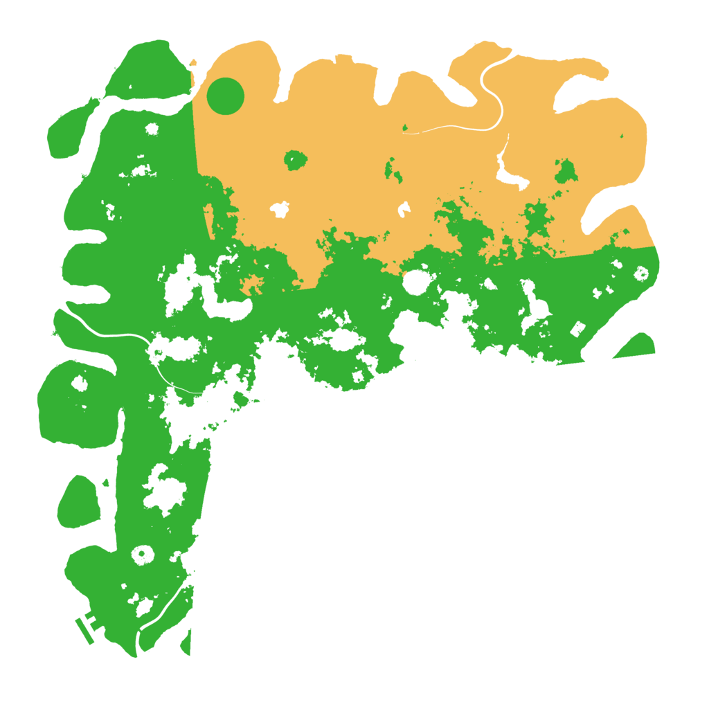 Biome Rust Map: Procedural Map, Size: 5000, Seed: 1616937688