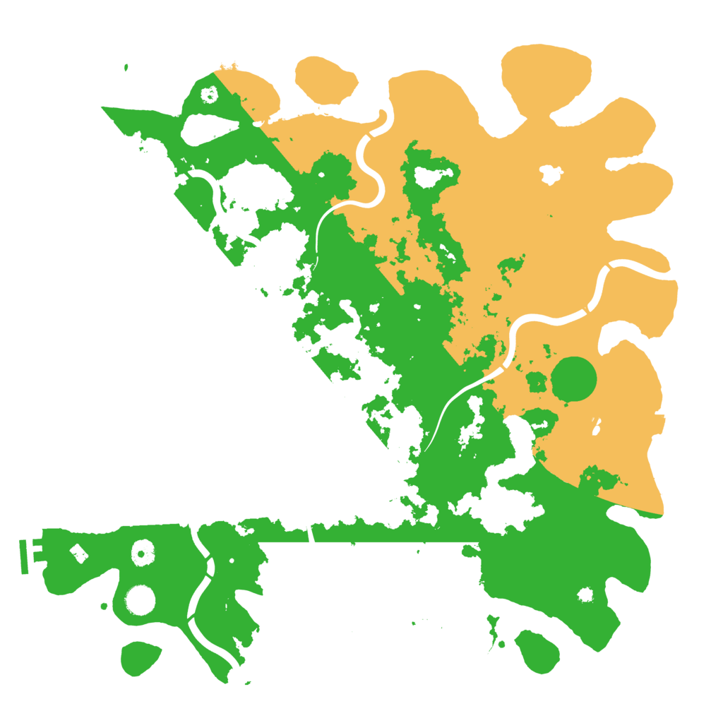 Biome Rust Map: Procedural Map, Size: 4250, Seed: 1187921189