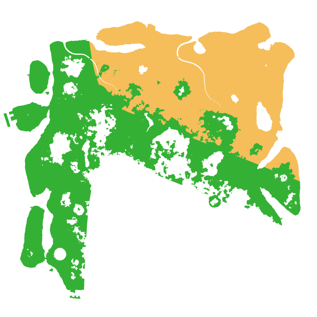 Biome Rust Map: Procedural Map, Size: 4550, Seed: 567678