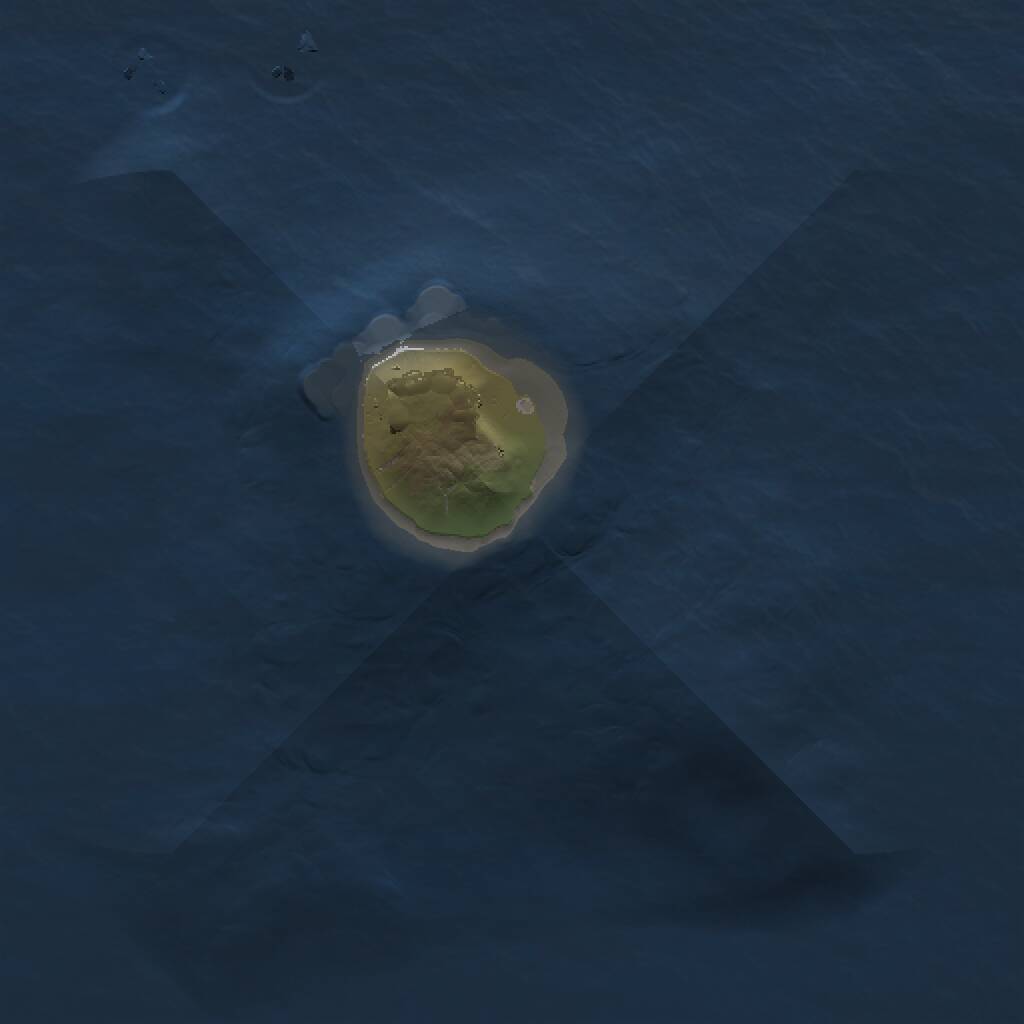 Rust Map: Procedural Map, Size: 1000, Seed: 1213345710, 1 Monuments