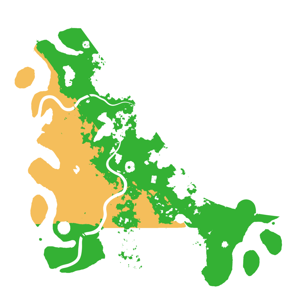 Biome Rust Map: Procedural Map, Size: 4250, Seed: 733