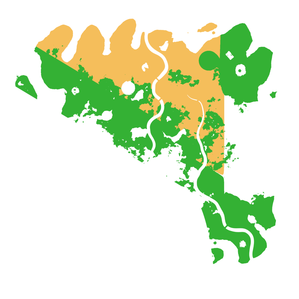 Biome Rust Map: Procedural Map, Size: 4000, Seed: 480372626