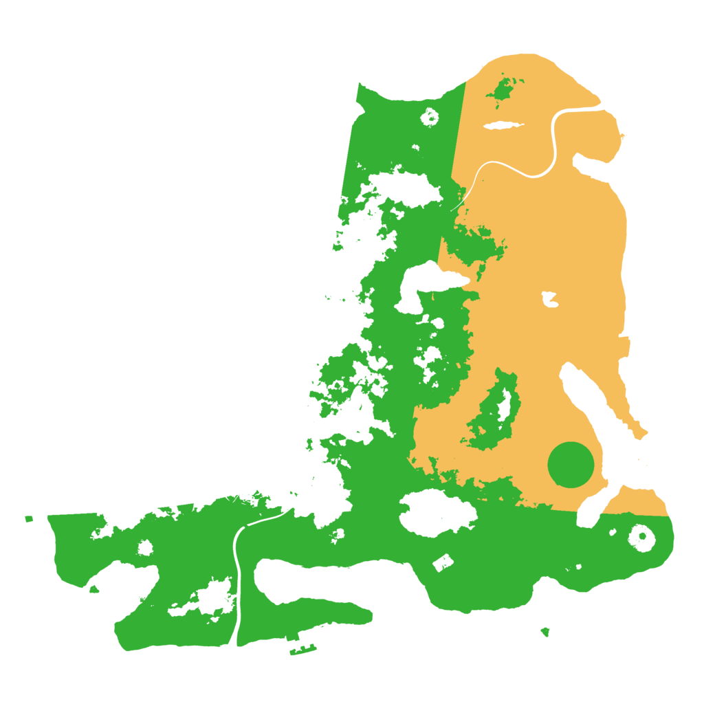 Biome Rust Map: Procedural Map, Size: 4000, Seed: 1688118561