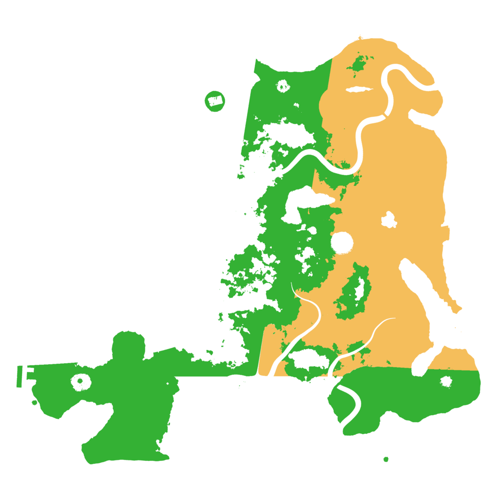Biome Rust Map: Procedural Map, Size: 4000, Seed: 1688118561