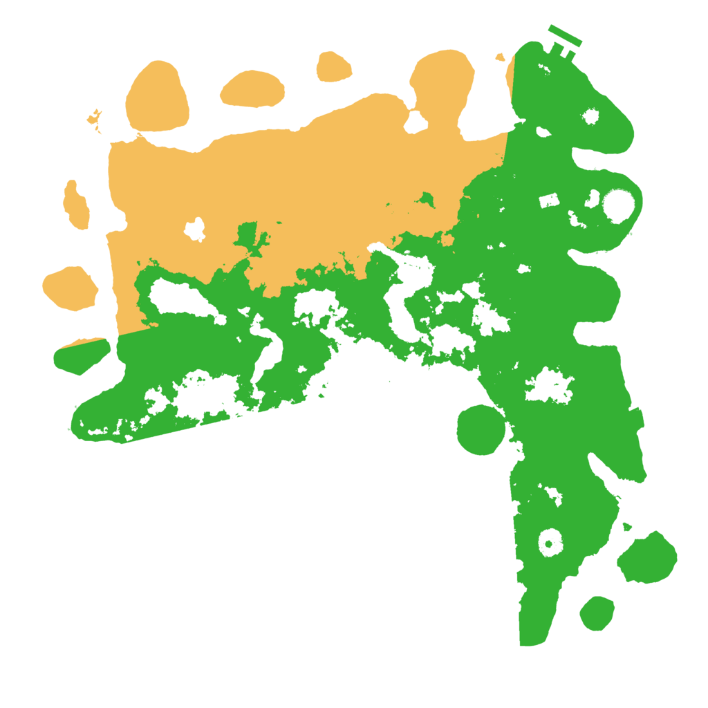 Biome Rust Map: Procedural Map, Size: 4000, Seed: 1283425198
