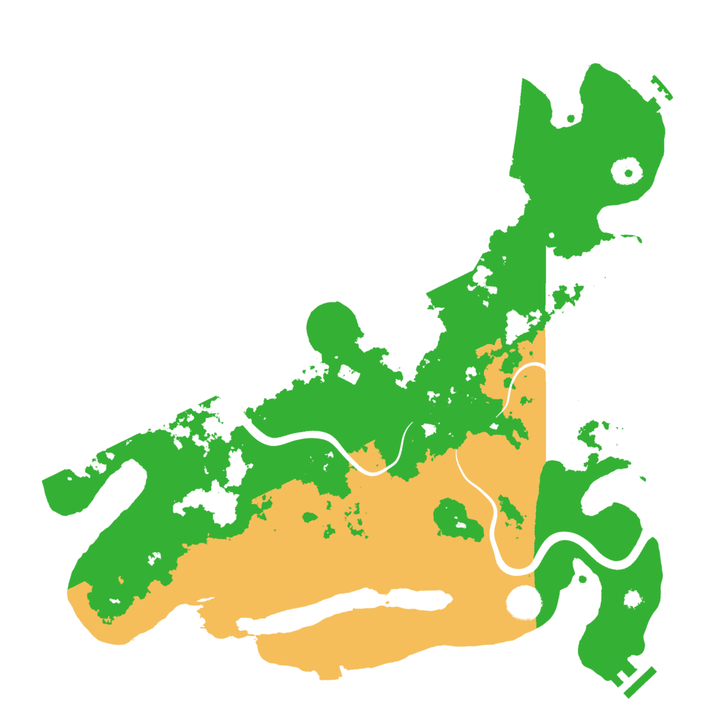 Biome Rust Map: Procedural Map, Size: 3750, Seed: 272159051