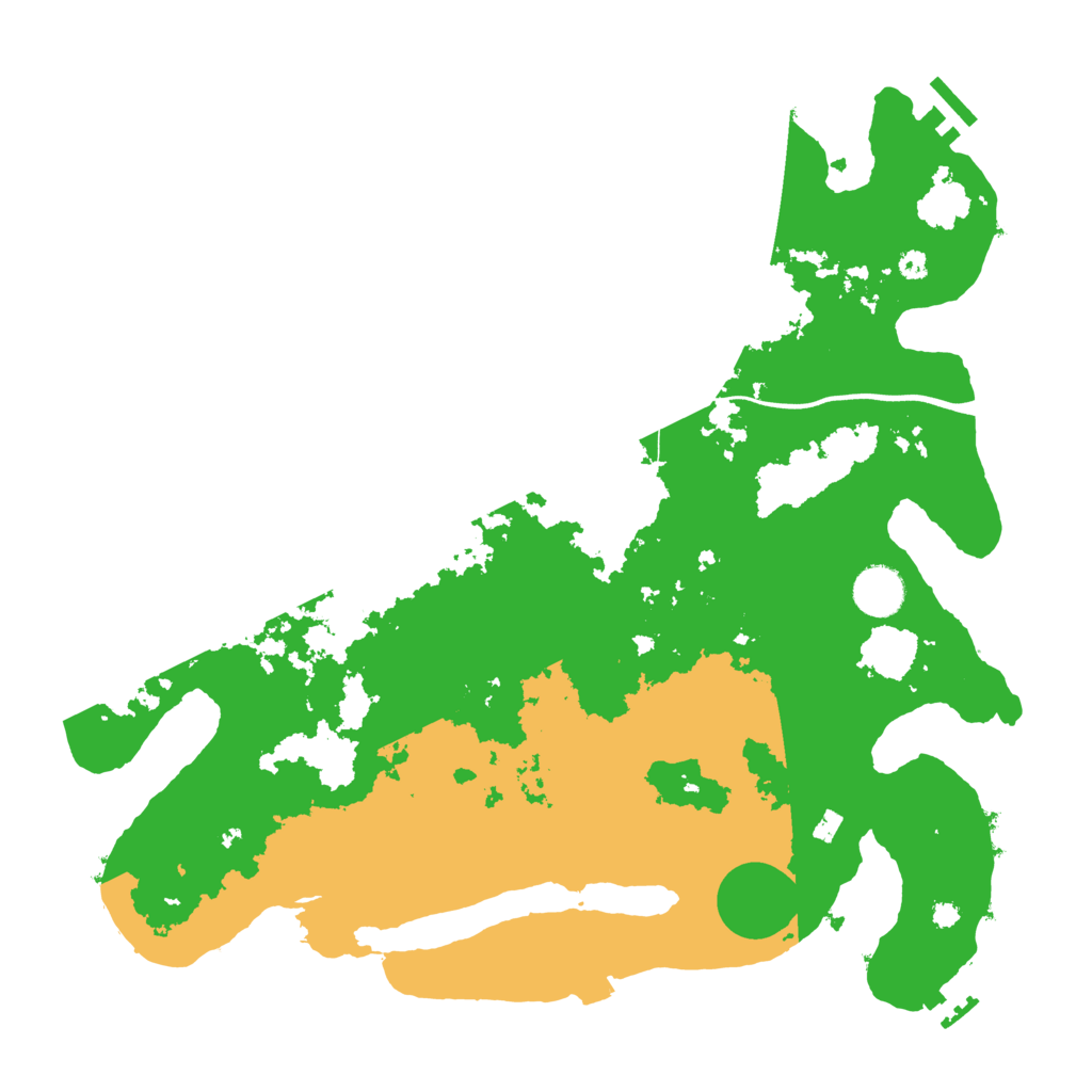 Biome Rust Map: Procedural Map, Size: 3750, Seed: 272159051