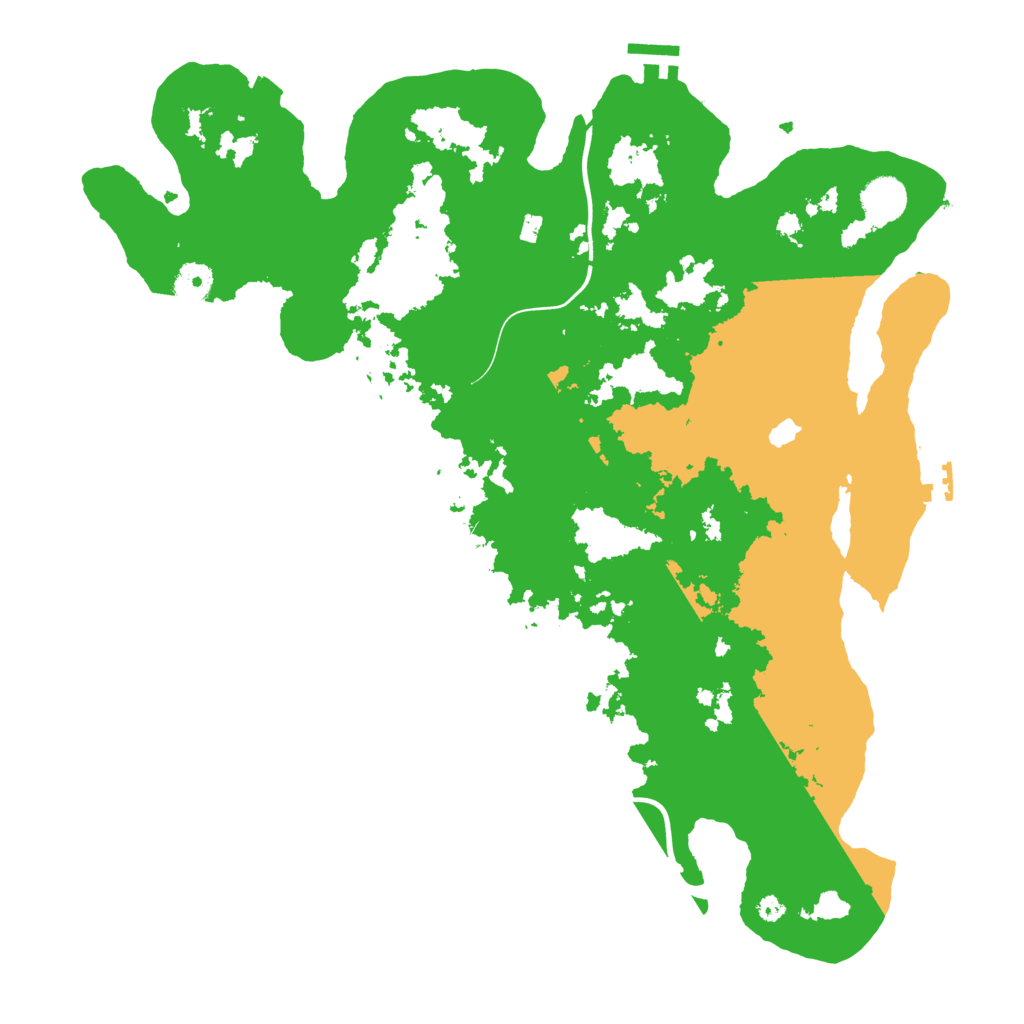 Biome Rust Map: Procedural Map, Size: 4000, Seed: 567234