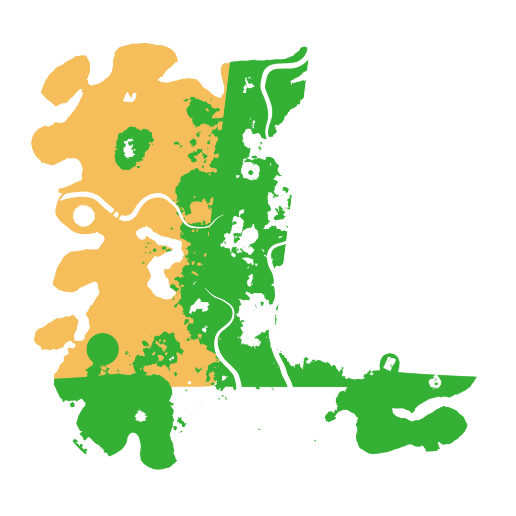 Biome Rust Map: Procedural Map, Size: 4250, Seed: 157