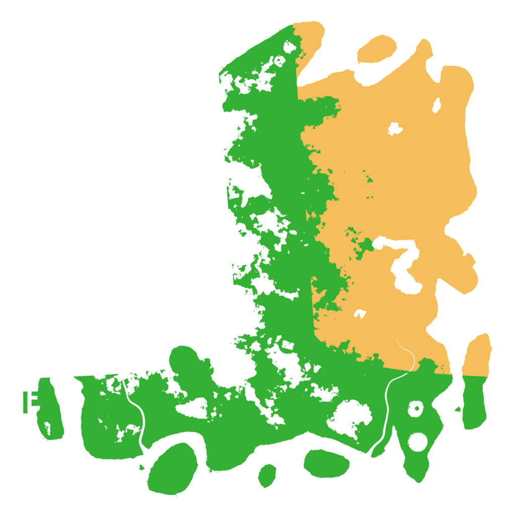 Biome Rust Map: Procedural Map, Size: 4750, Seed: 263726502