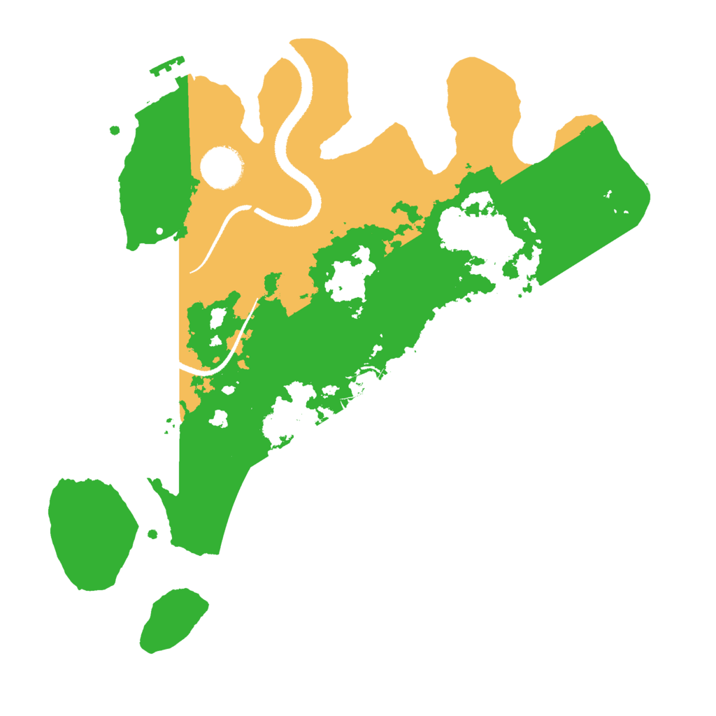 Biome Rust Map: Procedural Map, Size: 3000, Seed: 1765186246