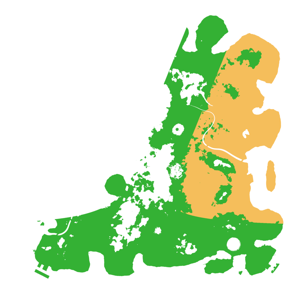 Biome Rust Map: Procedural Map, Size: 4000, Seed: 653273420