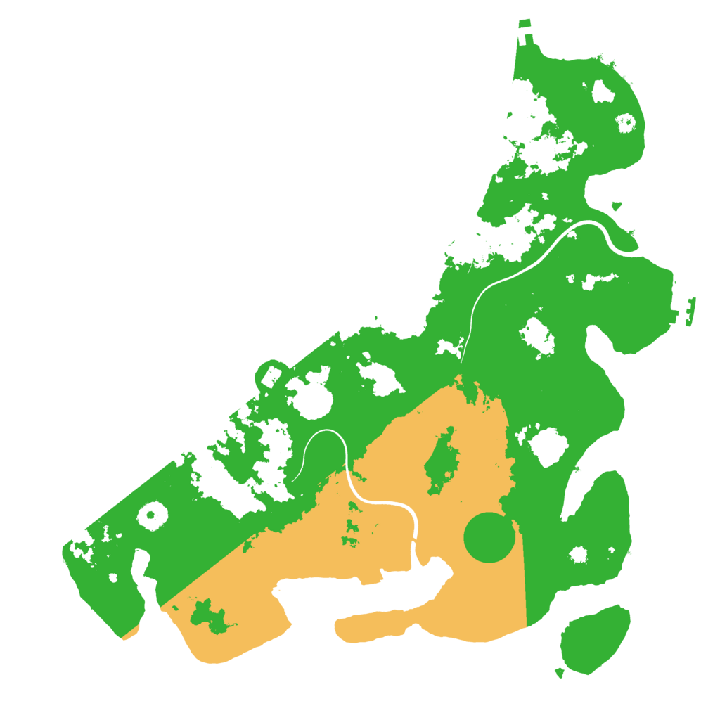 Biome Rust Map: Procedural Map, Size: 3750, Seed: 3701869