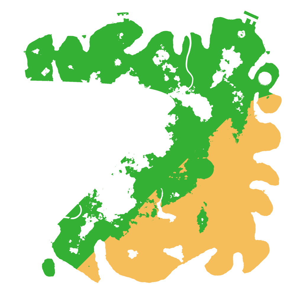 Biome Rust Map: Procedural Map, Size: 4000, Seed: 101325206