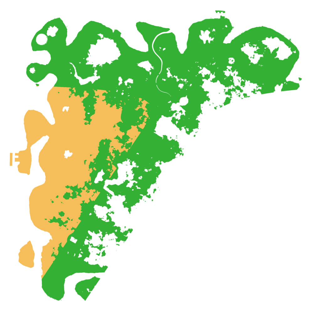 Biome Rust Map: Procedural Map, Size: 5000, Seed: 2412