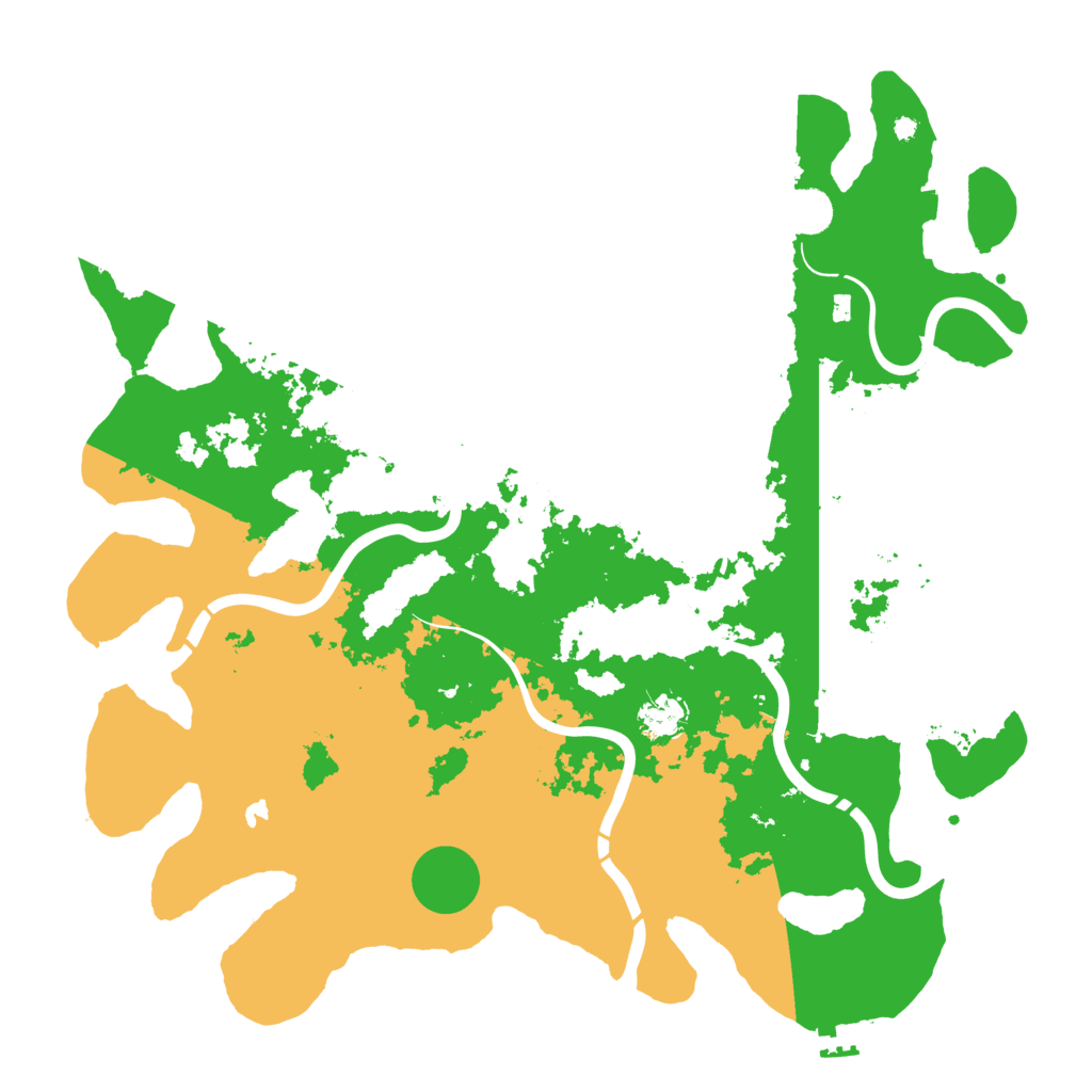 Biome Rust Map: Procedural Map, Size: 4250, Seed: 1449922479