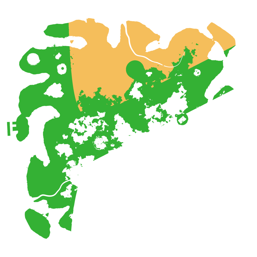 Biome Rust Map: Procedural Map, Size: 3750, Seed: 979857354