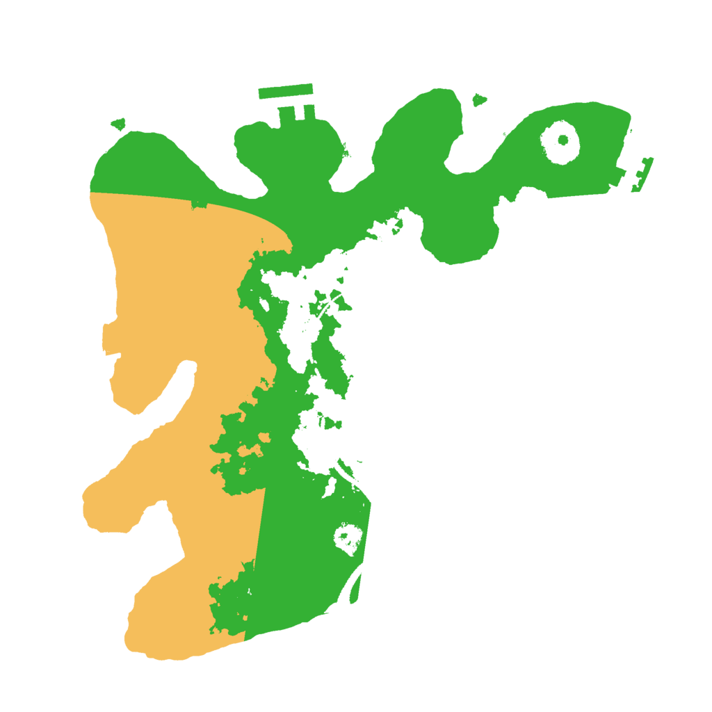 Biome Rust Map: Procedural Map, Size: 2655, Seed: 252525