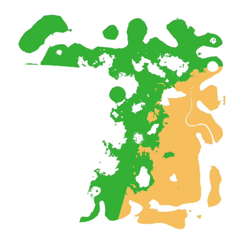Biome Rust Map: Procedural Map, Size: 4000, Seed: 1910032356
