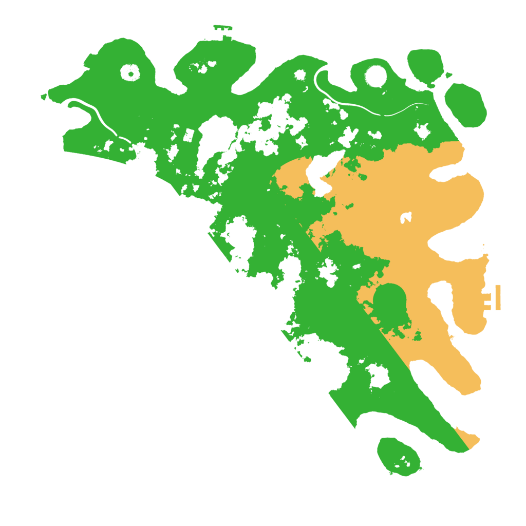Biome Rust Map: Procedural Map, Size: 4250, Seed: 2147483646