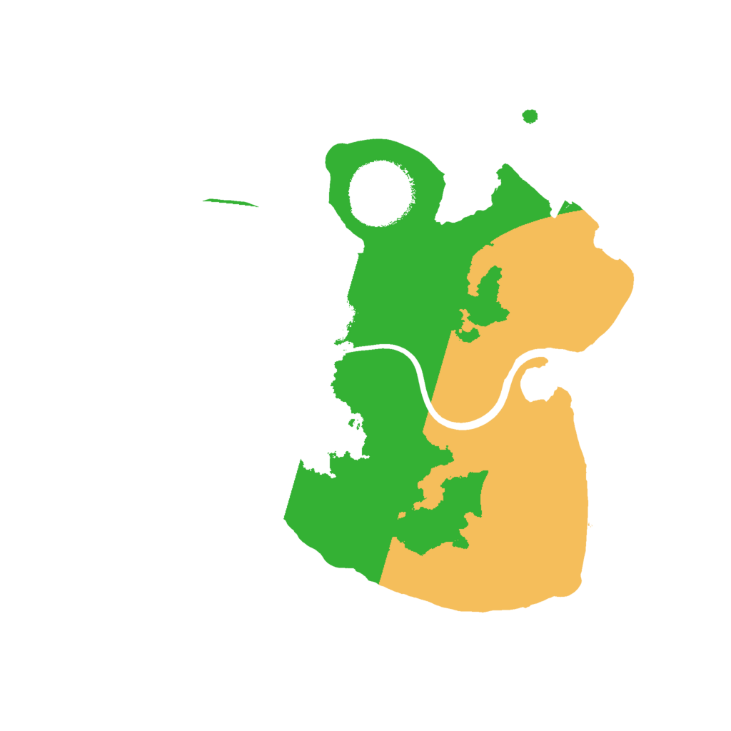 Biome Rust Map: Procedural Map, Size: 2000, Seed: 1910032356