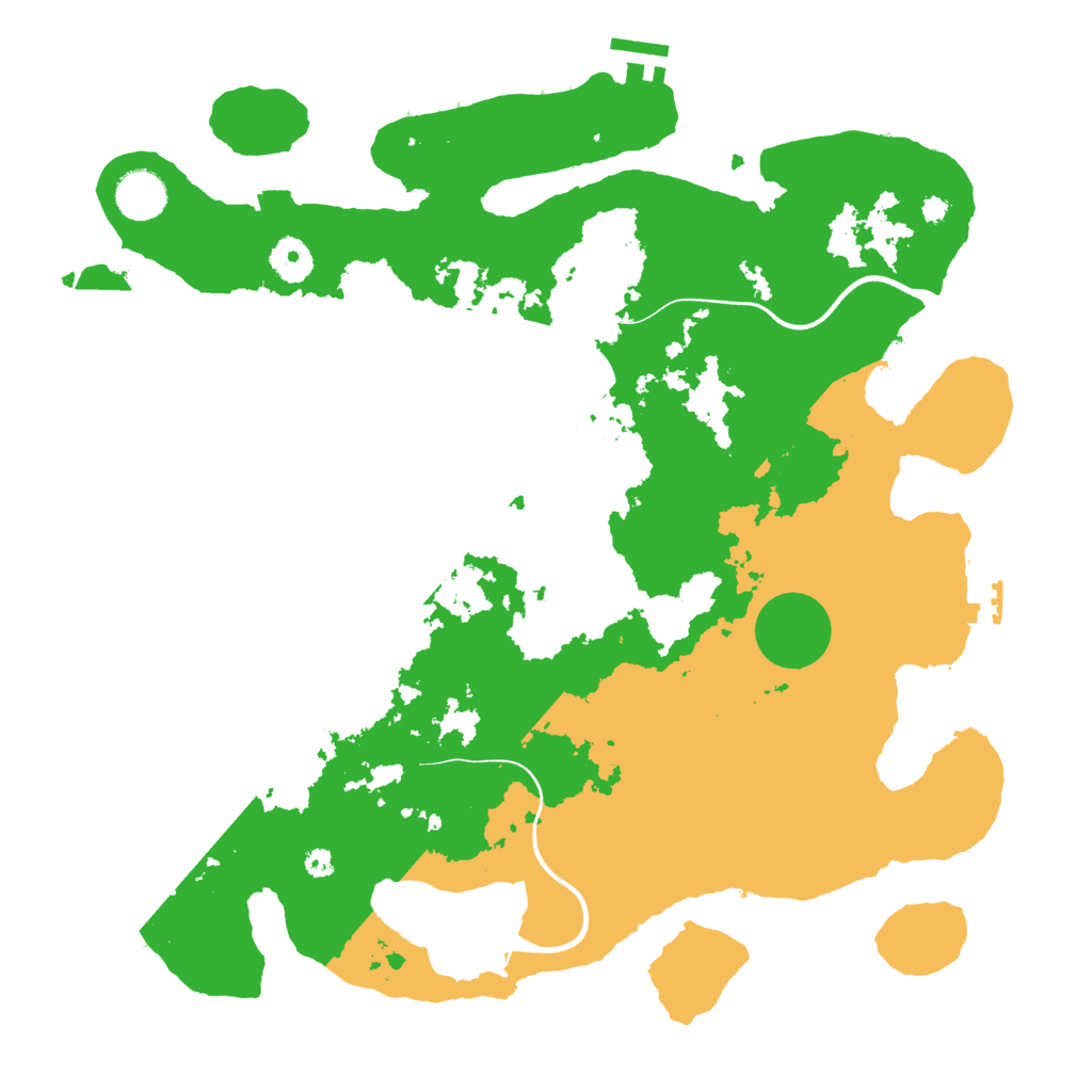 Biome Rust Map: Procedural Map, Size: 3800, Seed: 183928739