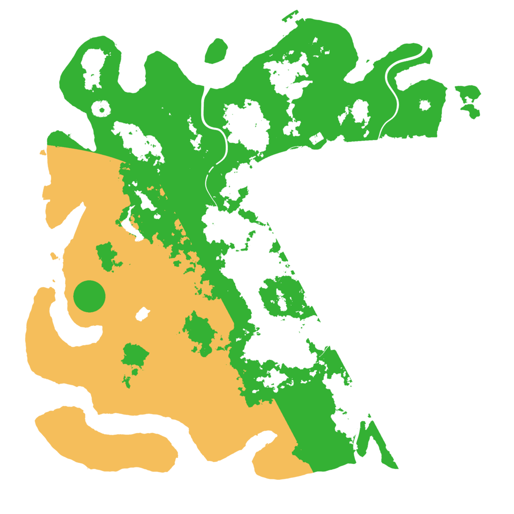 Biome Rust Map: Procedural Map, Size: 4250, Seed: 1111111111