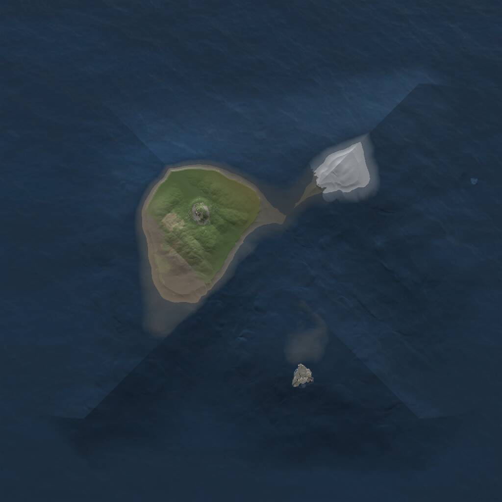 Rust Map: Procedural Map, Size: 1200, Seed: 27349, 1 Monuments