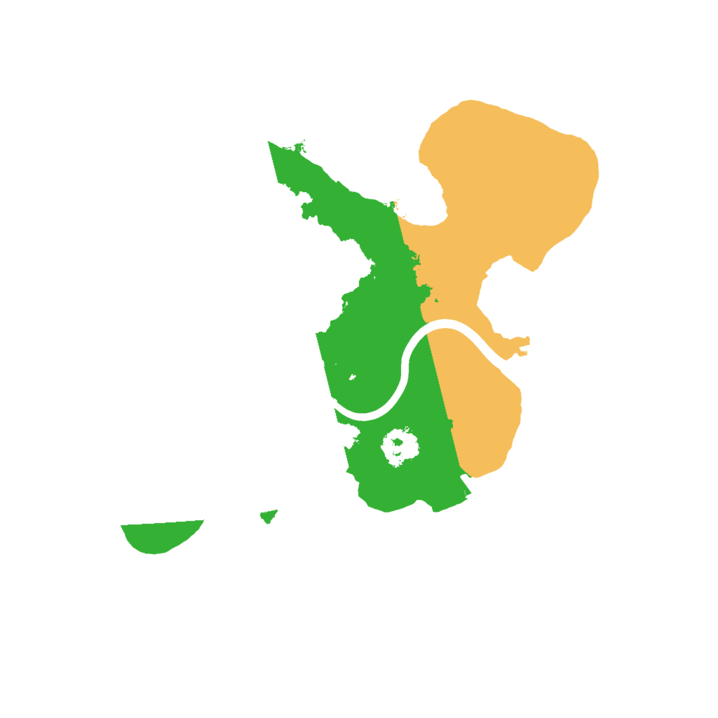 Biome Rust Map: Procedural Map, Size: 2000, Seed: 848479926
