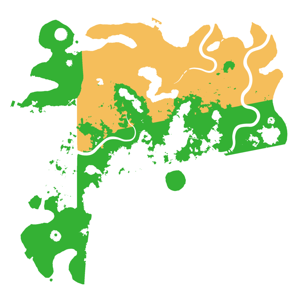 Biome Rust Map: Procedural Map, Size: 4250, Seed: 1087309480
