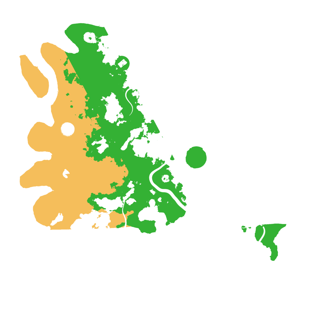 Biome Rust Map: Procedural Map, Size: 4000, Seed: 52347873