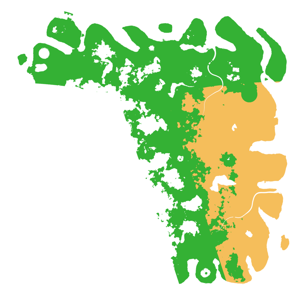 Biome Rust Map: Procedural Map, Size: 5000, Seed: 851