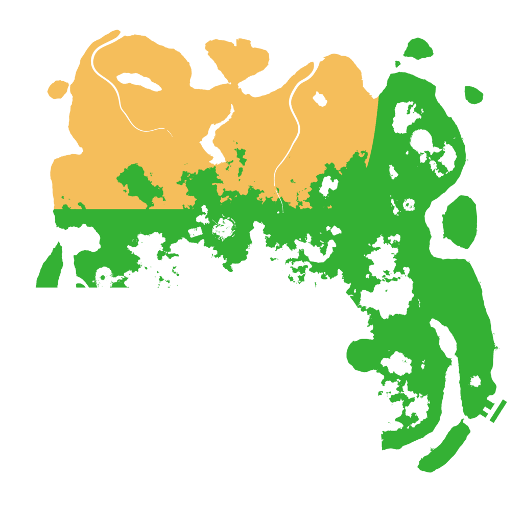 Biome Rust Map: Procedural Map, Size: 4250, Seed: 1850926197