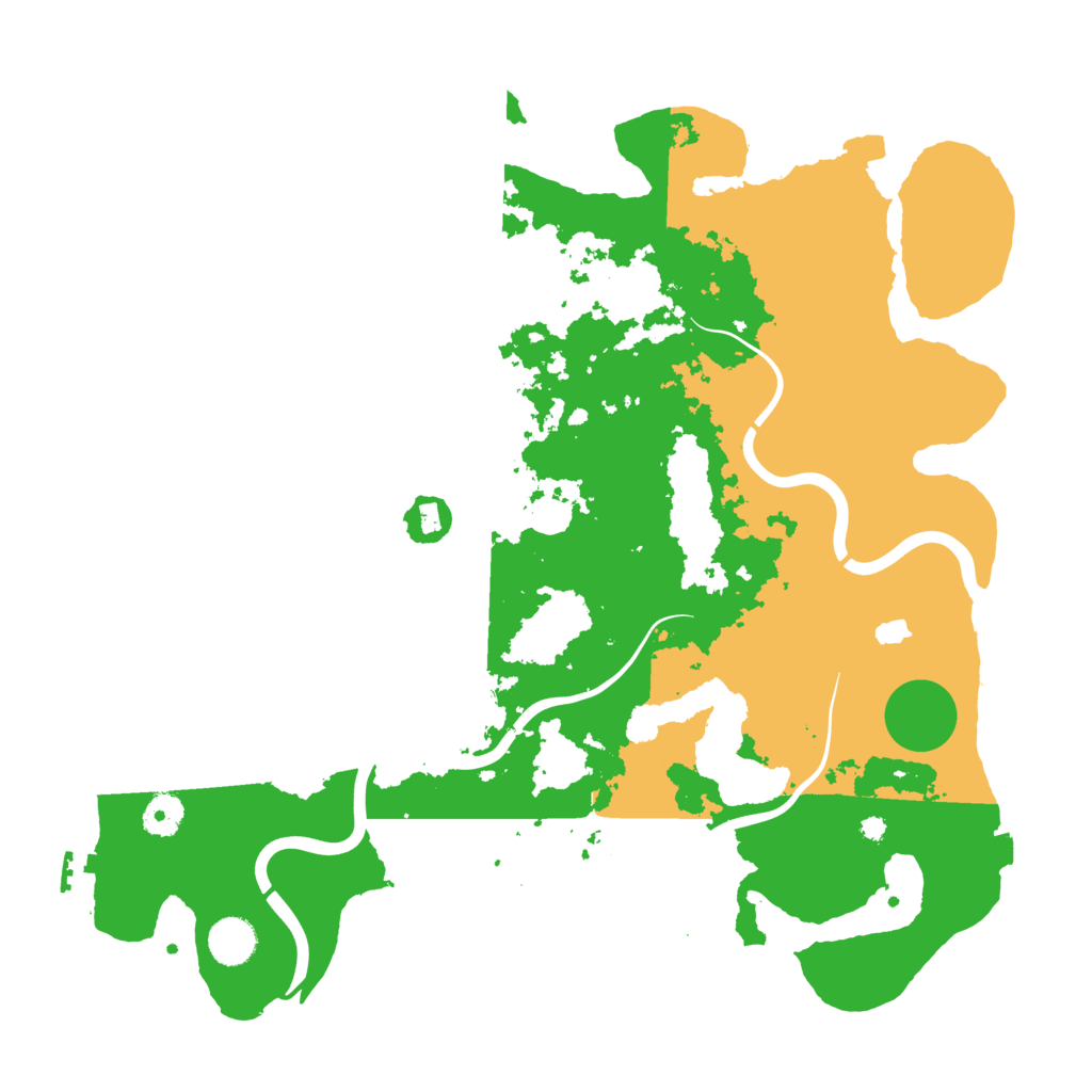 Biome Rust Map: Procedural Map, Size: 4000, Seed: 1923509473
