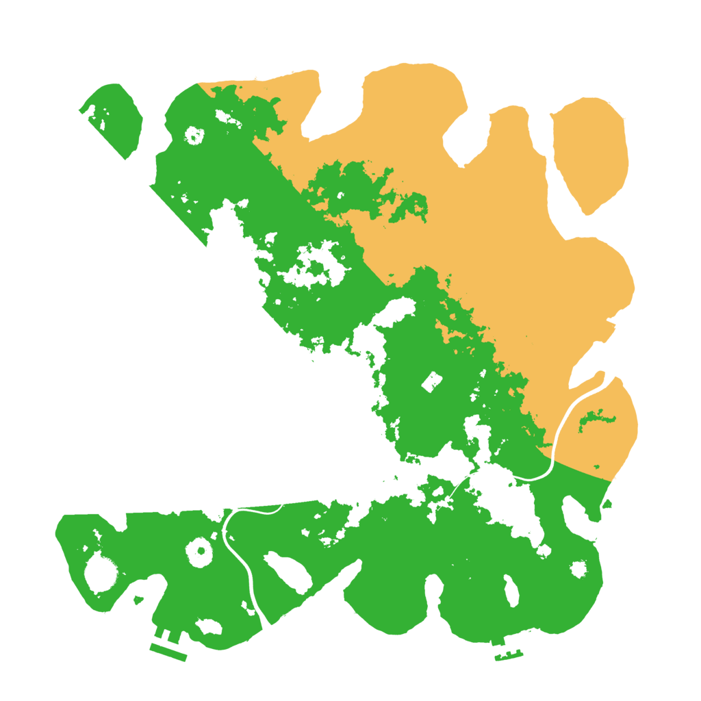 Biome Rust Map: Procedural Map, Size: 3750, Seed: 1124457120