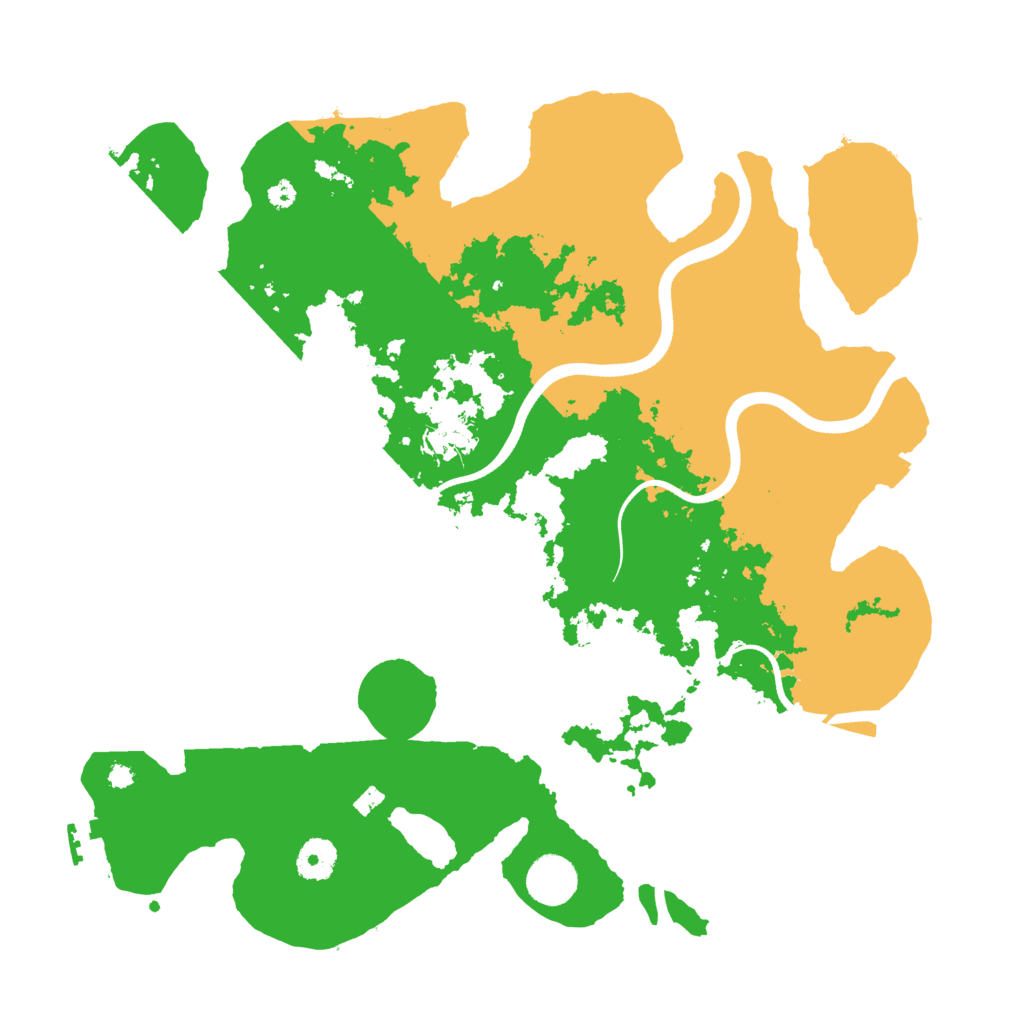 Biome Rust Map: Procedural Map, Size: 3750, Seed: 1124457120