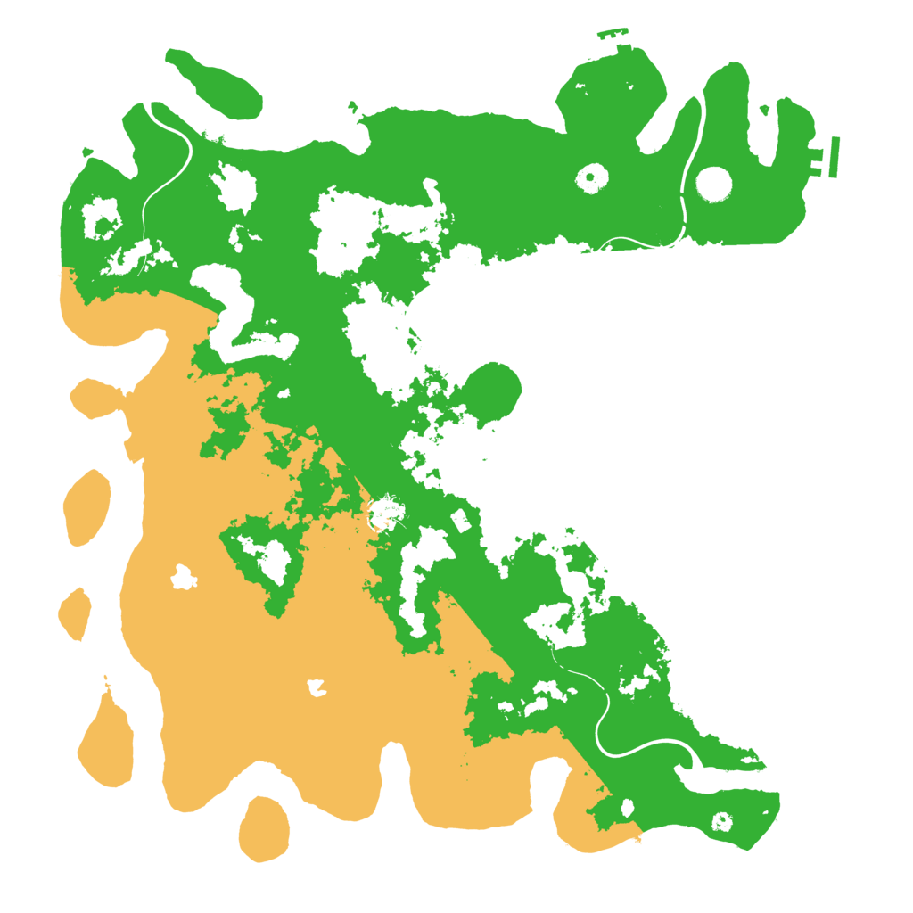 Biome Rust Map: Procedural Map, Size: 4500, Seed: 1312023781