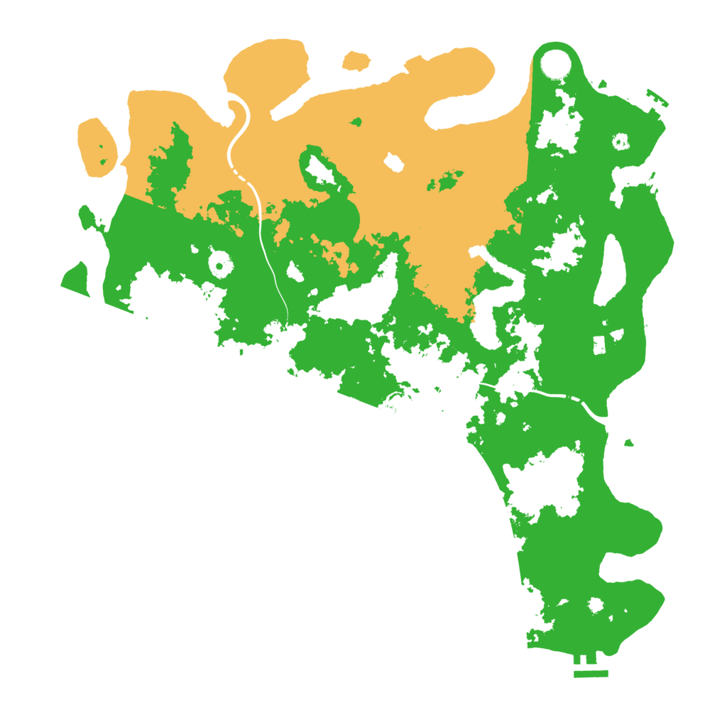 Biome Rust Map: Procedural Map, Size: 4255, Seed: 1425522163