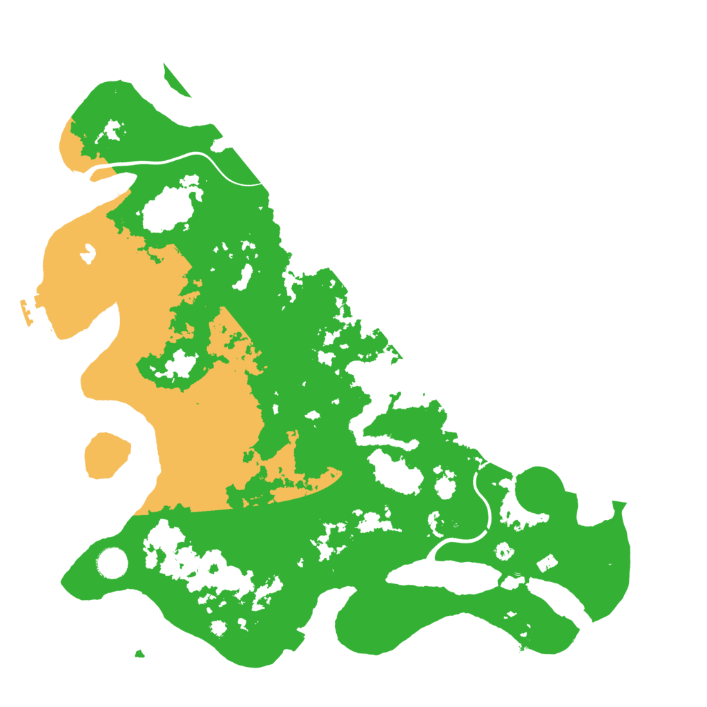 Biome Rust Map: Procedural Map, Size: 4000, Seed: 27349