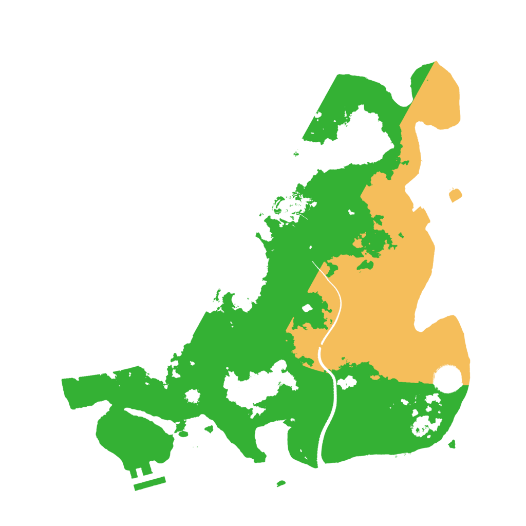 Biome Rust Map: Procedural Map, Size: 3300, Seed: 1794936706