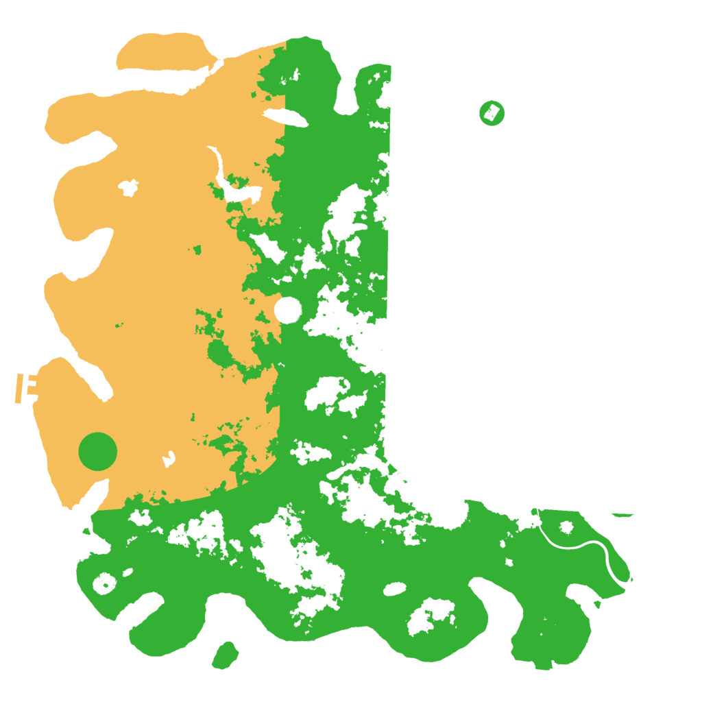 Biome Rust Map: Procedural Map, Size: 4800, Seed: 977733071