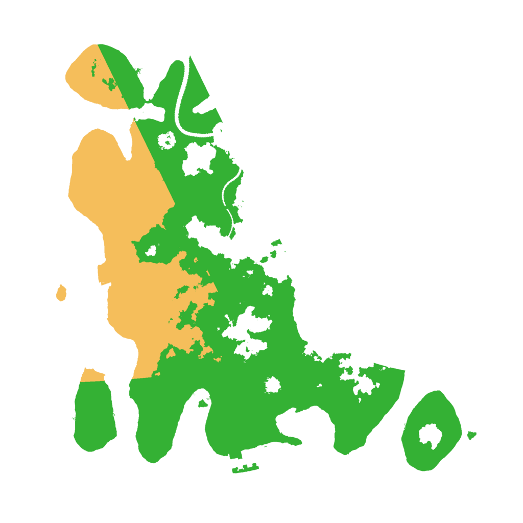 Biome Rust Map: Procedural Map, Size: 3000, Seed: 1877658701