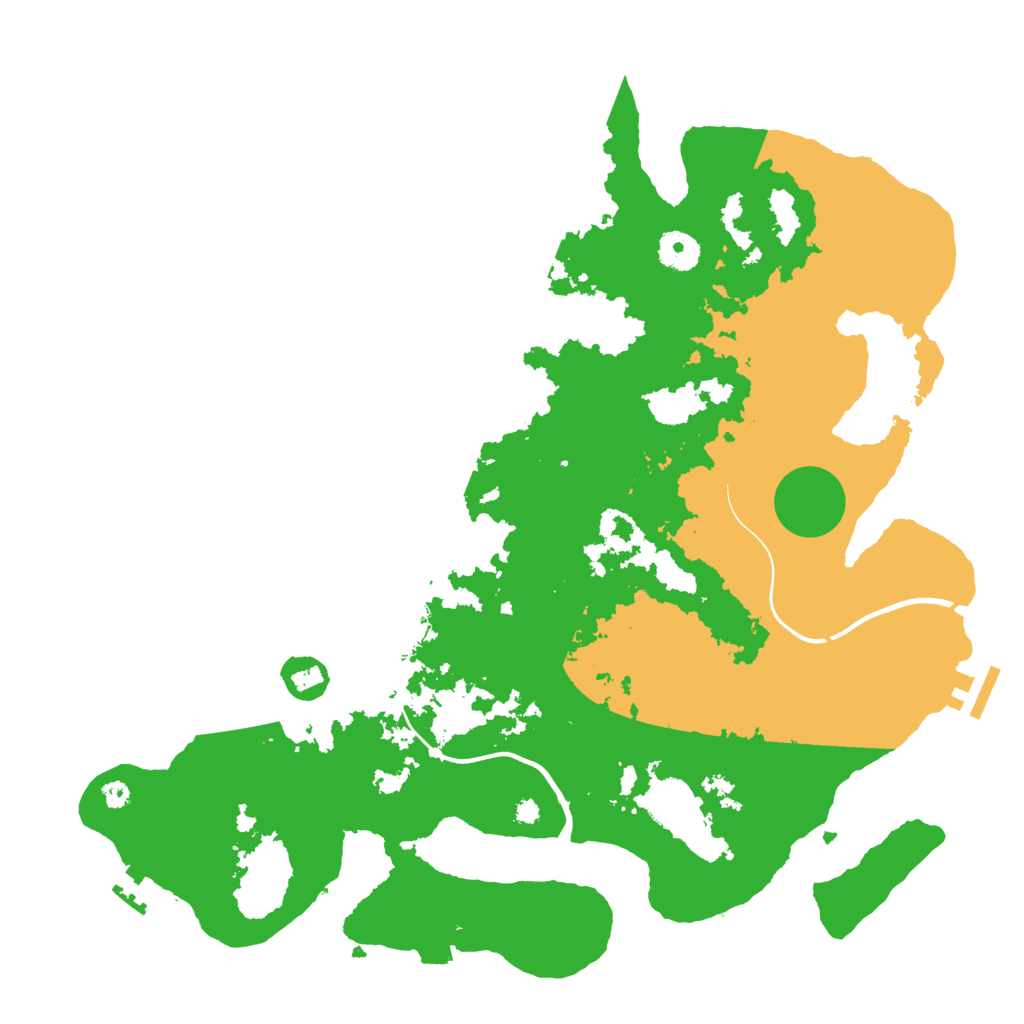 Biome Rust Map: Procedural Map, Size: 3800, Seed: 1481863926