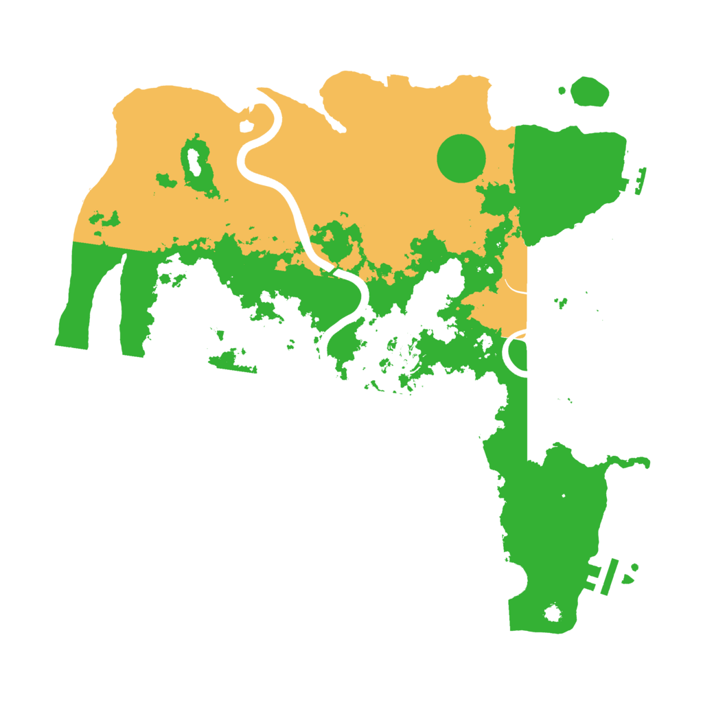 Biome Rust Map: Procedural Map, Size: 3800, Seed: 1856697623